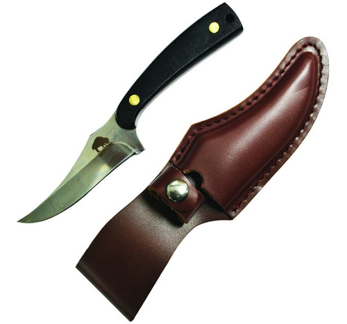 Cuchillo De Caza Bison Largo 17.7cm Incluye Funda