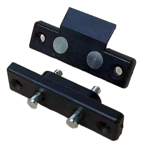 Conector De Corriente De Contactos De Negro 2 Terminales