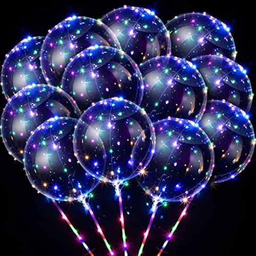 Vinsot Paquete De 30 Globos Led Bobo Iluminados,