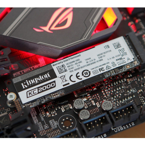 Kingston Kc2000 500gb M.2 2280 Nvme Ssd - Skc2000m8/500g