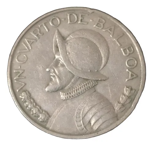 Panamá - Moneda De Un Cuarto De Balboa - 1986 (Usado)