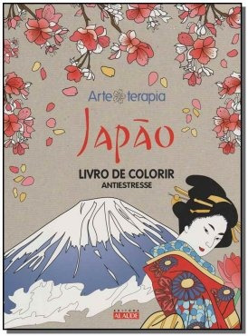 Japão - Livro De Colorir Antiestresse