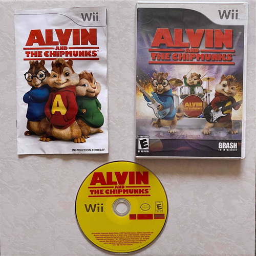 Alvin Y Las Ardillas Alvin And The Chipmunks Juego Para Wii