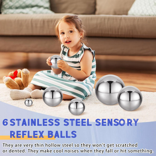 Bolas Sensoriales Sensoriales De 6 Piezas Shappy Baby Bolas