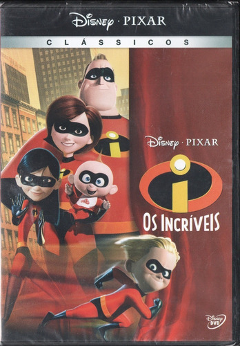 Os Incríveis Dvd Disney Pixar Clássicos Original Lacrado