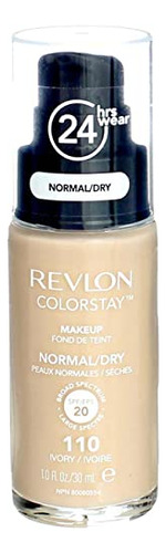 Maquillaje Revlon Colorstay Para Piel Normal A Seca Marfil (