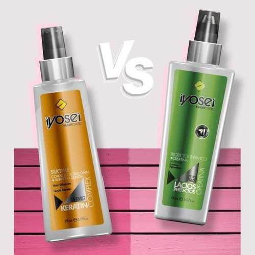 Imagen 4 de 4 de Protector Thermico + Creatina + Anti Frizz Iyosei X150ml