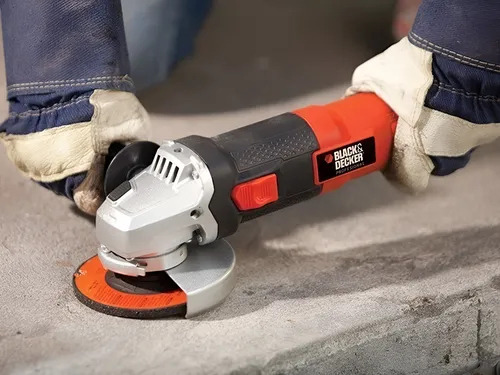 Kit Set Amoladora Angular 115mm Black+decker + Taladro Atornillador Con Bateria Y Cargador