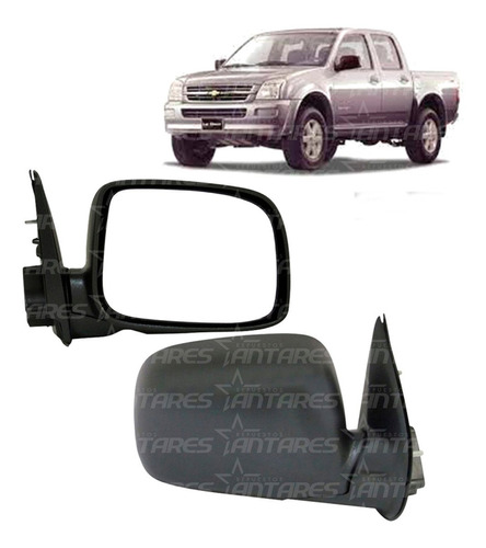 Espejo Derecho Manual Chevrolet Luv Dmax  2004 2014