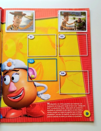Álbum Disney Pixar Toy Story 3 2010 Panini. J (Usado)