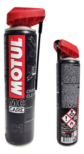 Motul Spray C1 Limpa Corrente Moto Estrada Chain Clean 400