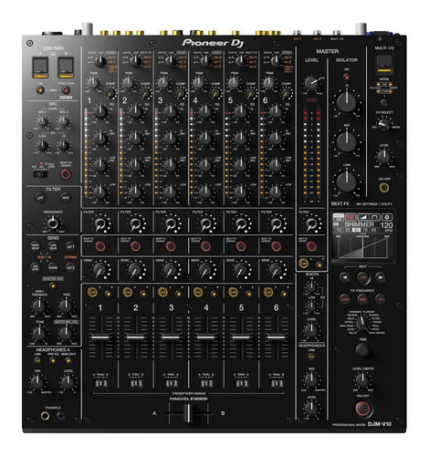 Mixer Pioneer Dj Djm-v10 Com Nota Fiscal E Garantia 1 Ano