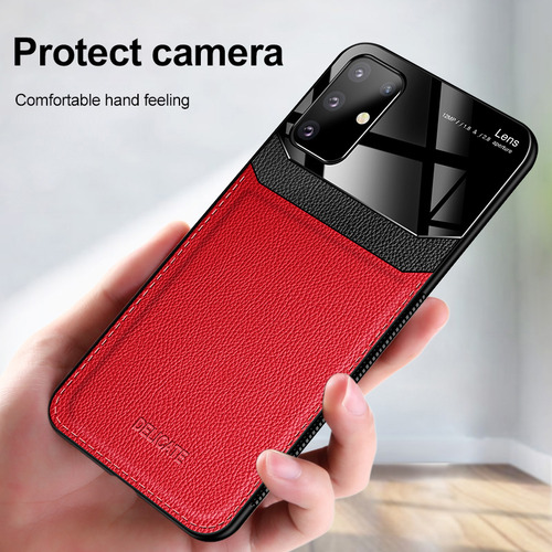 Funda Para Galaxy S20 Plus 5g Piel Sintetica + Mica Hidrogel