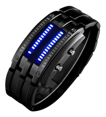 Reloj Electrónico Digital Con Led Para Hombre