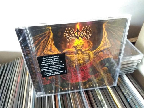 Vader - Solitude In Madness - Cd 2020 Nuclear Blast Usa