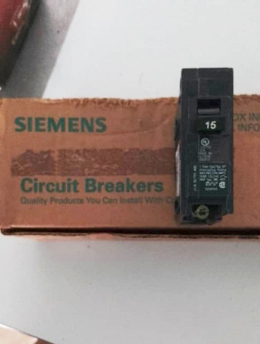 Breaker Superficial Para Empotrar 1x15 Amp