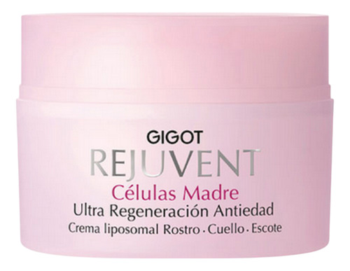 Gigot Rejuvent Celulas Madre Crema Rostro Cuello Escote 50gr Todo Tipo De Piel Día/noche