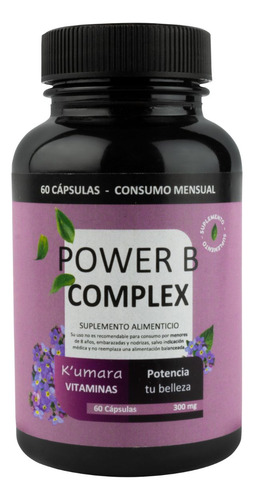 Complejo B Ocho Vitaminas Power B Complex