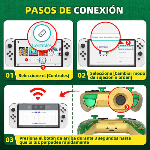 Iine Control Switch Inalámbrico, Controladores Inalámbricos