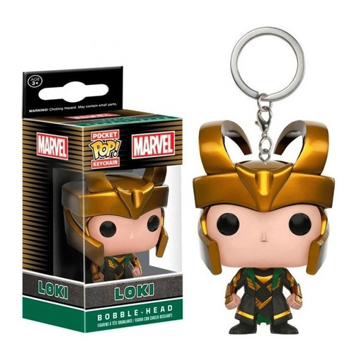 Llavero Pocket Pop! Funko: Marvel - Loki