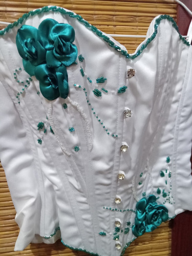 Vestido 15 Años, Modelo Princesa, Diseño De Penélope. (Usado)