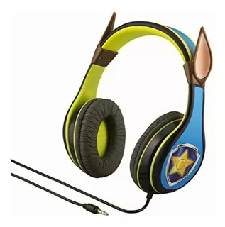 Paw Patrol Chase Headphones For Kids With Built In Volume