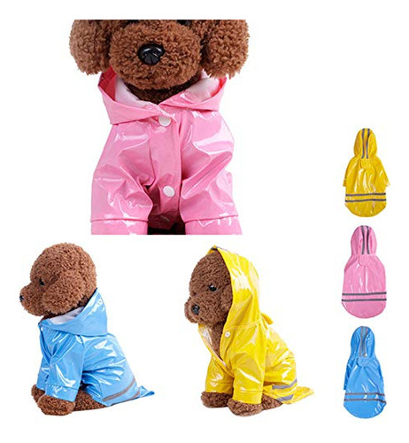 Smdarroy Cachorro De Lluvia Para Mascotas Al Aire Libre Con