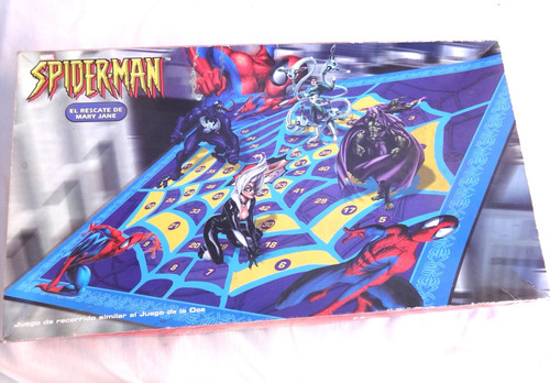 Spiderman Juego De Mesa Oca Hombre Araña Marvel Portam