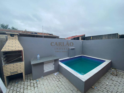 Imagem 8 de 12 de Casa De Condomínio Com 2 Dorms, Cibratel Ii, Itanhaém - R$ 199 Mil, Cod: 353918 - V353918