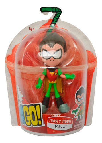 Figura Robin Teen Titans Go! Twisty Titans Spinmaster
