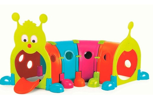 Imagen 2 de 4 de Túnel Infantil Gusano Plástico - Feber