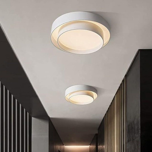 Plafon Led De Diseño 24w Dimerizable 40cm Diametro
