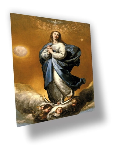 Lienzo Canvas Arte Sacro Virgen Inmaculada Concepción 100x70