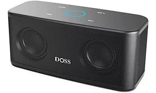 Parlante Doss Soundbox Plus Control Táctil Negro