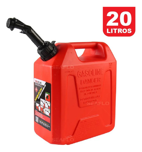 Galão Tanque De Combustível 20 Litros Original Seaflo