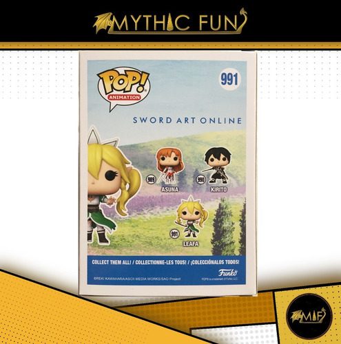 Funko Pop Sword Art Online - Leafa 991 (Usado)