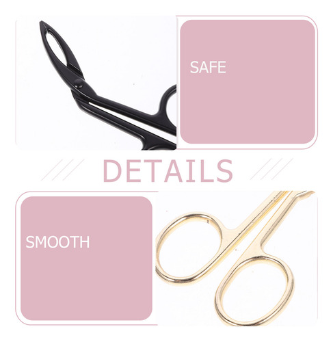 Pinzas Oblicuas Para Cejas De Acero Inoxidable, 3 Unidades