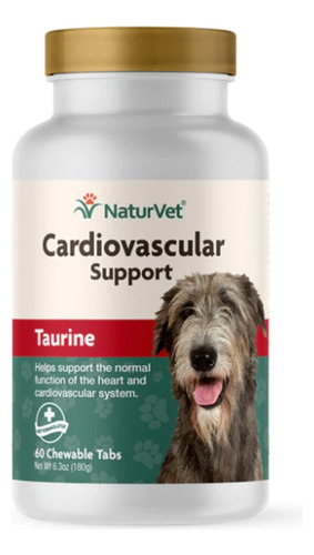 Naturvet Apoyo Cardiovascular Para Perros 60 Tabs