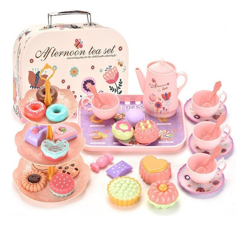 V Inicio Juegos Niños Té De La Tarde Pastel De Postre,
