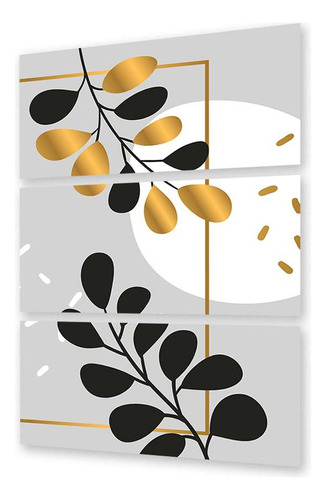 Cuadro Trip 40x60 Coleccion Oro Minimalista Mas Pedidas M2