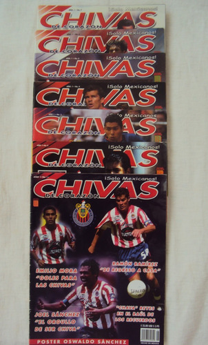 Coleccion Revistas Chivas De Corazon (Usado)