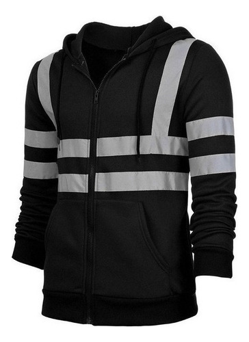 Sudadera Con Capucha Seguridad Alta Visibilidad Para Hombre