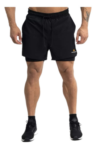 Shorts Con Calza De Hombre Ciclista Rollers Run Running 