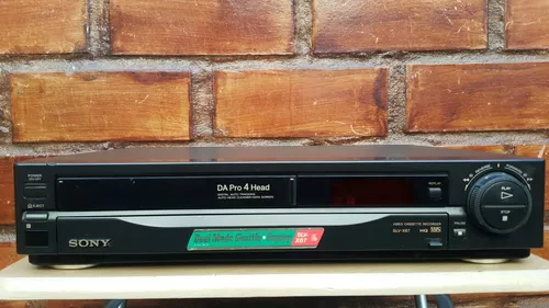Reproductor de DVD de video Go Grabadora VHS Hi-Fi Doble DecK Modelo  DVR4250 Sonic Azul MP3