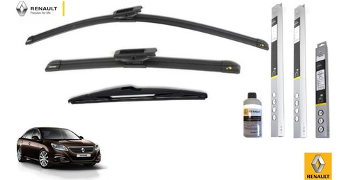 Kit 3 Plumas Wiper Limpiabrisas Renault Safrane 2011 A 2017