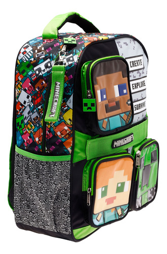 Mochila Infantil Microsoft Minecraft 20 L