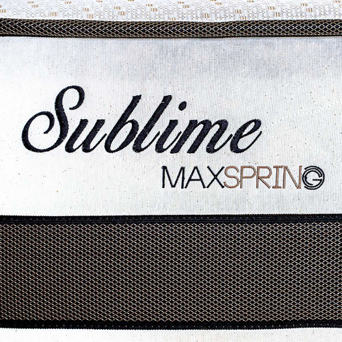 Colchão Queen Sublime Mola Maxspring (30x158x198) Branco