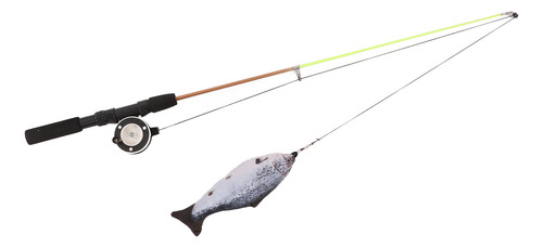 Varinha De Provocação Retrátil Interativa Fishing Rod Cat To