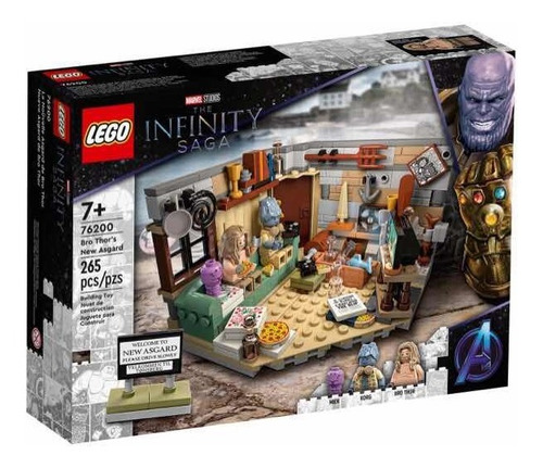 Lego Casa Thor Gordo Y Korg Endgame 76200 Infinity Saga