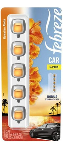 Febreze - Febreze Car Aromatizante Para Auto Hawaiian Aloha